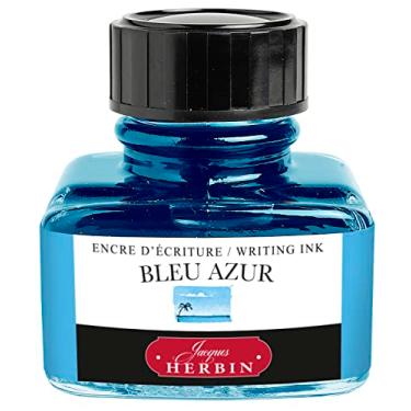 Imagem de Herbin The Jewel of Inks Tinta Para Caneta Tinteiro, Azul (Blue Azur), 30 ml