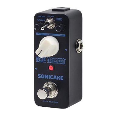 Imagem de SONICAKE Overdrive Pedal Overdrive Pedal de guitarra Pedal de efeitos de guitarra vintage Dumble Blues Analógico Azul Skreamer True Bypass