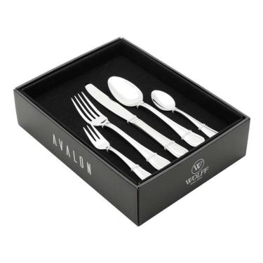 Imagem de Faqueiro 30Pc Aço Inox Avalon C/Gift Box - Wolff