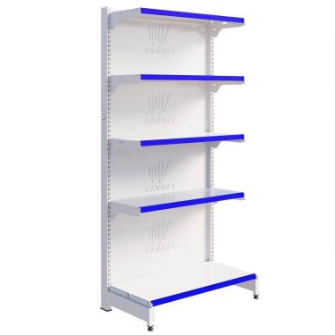 Imagem de Gôndola Fit Parede 1 Inicial 2,02m Farmácia Comercial - Amapá