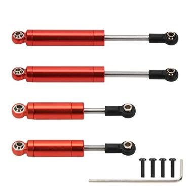 Imagem de RCAWD Amortecedores dianteiros traseiros AX31488 para 1/18 Axial Yeti Jr Can Am Maverick Red