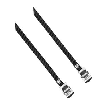 Imagem de Tachiuwa 1 par de correias para clipe de dedo de bicicleta, cinto de pedal de bicicleta, cordas de engrenagem fixa para casa, academia, ambientes internos e