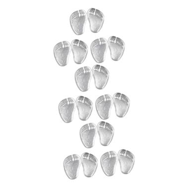 Imagem de 9 pares de almofadas de chinelo do antepé, almofadas de aderência, sandálias, protetores de dedos dos pés, inserções de preenchimento de dedos, almofadas de metatarso, almofadas de pés, proteção dos p