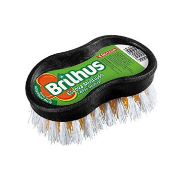 Imagem de Escova Plástica Multiuso, Cor Preta, Linha Brilhus, Bettanin.