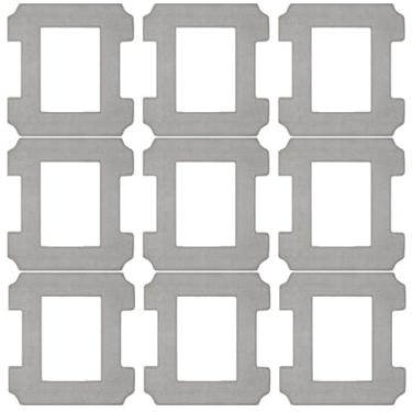Imagem de Pano de limpeza para Ecovacs Winbot W2 Omni, W1 Pro, W1 Robô aspirador de pó de janela, lavável e reutilizável, pano omni W2 W1, acessórios para esfregão 9 peças