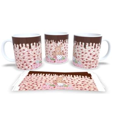 Imagem de Canecas Branca de Porcelana Personalizadas Pascoa 9 (Pascoa 158)