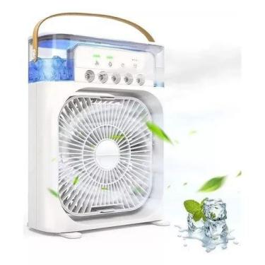 Imagem de Tenha conforto em qualquer lugar com o Mini Ar Condicionado Ventilador