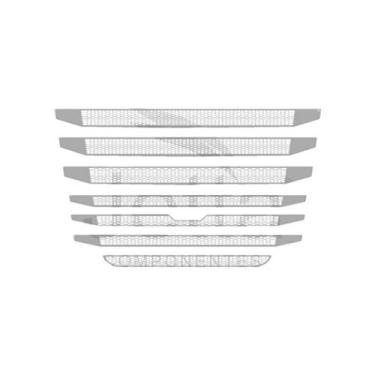 Imagem de Jogo Aplique Mascara Grade Para Scania G S5 Espelhado - Venka