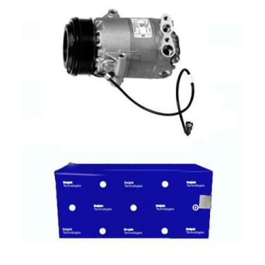 Imagem de Compressor de Ar Condicionado Parati 1999 a 2012 CS10045 Delphi