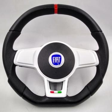 Imagem de Volante Fiat Uno Fire 2001 2002 2003 2004 2006 2008 2012 C/ o Cubo - M