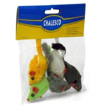 Imagem de Brinquedo Chalesco Para Gatos Ratinhos