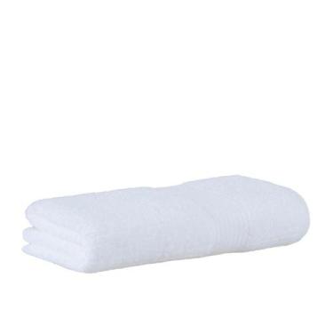 Imagem de Toalha de Rosto Fio Penteado Canelado Buddemeyer 100% Algodão, BRANCO 