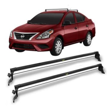 Imagem de Rack De Teto Travessa Nissan Versa 2012 Até 2019 Bagageiro - Vhip