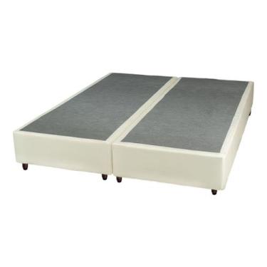 Imagem de Box Super King Minaspuma Bege 193x203x38cm