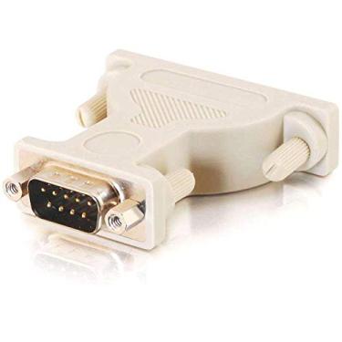 Imagem de C2G 02449 DB9 macho para DB25 fêmea Serial RS232 adaptador Serial, bege