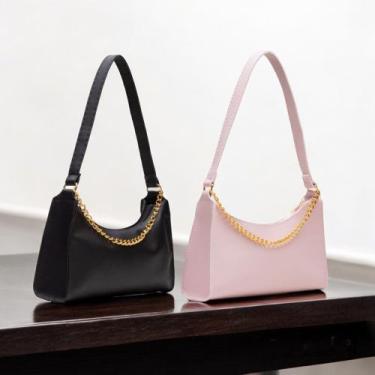 Imagem de Kit 2 Bolsas Baguetes Corrente Feminina Pequena de Ombro e de Mão - MV