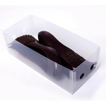 Imagem de Caixa Organizadora Para Rasteirinhas 100 X 135 X 305 Mm - Ideal Pack