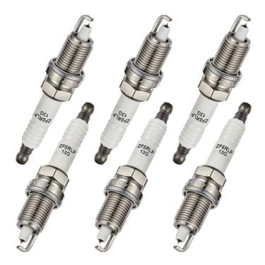Imagem de SYKRSS Velas de ignição irídio 7781 pacote com 6 unidades compatíveis com Dodge Avenger Challenger Charger Journey Nitro Chrysler 300 Town & Country Sebring Pacifica Volkswagen Routan 3.5L 4.0L V6