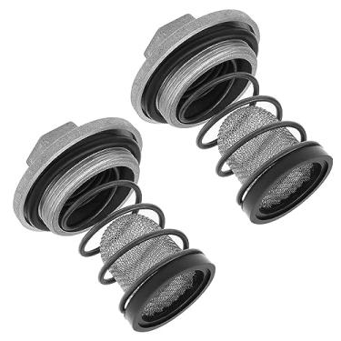 Imagem de The Lord of the Tools 2 conjuntos de acessórios de parafuso de drenagem de óleo para motor de motocicleta compatíveis com GY6 50cc-150cc ATV Go Kart Moped motocicleta scooter conjunto de plugues de