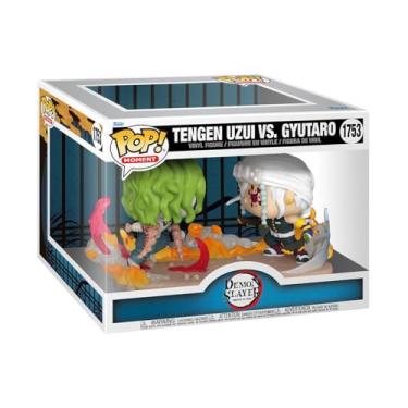 Imagem de Funko POP Moments: DS - Tengen Uzui Vs Gyutaro - Demon Slayer - Collectable Vinyl Figure - Gift Idea - Official Merchandise - for Kids & Adults - Anime Fans - Model Figure for Collectors and Display