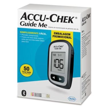 Imagem de Accu-Chek Guide Me Kit Monitor de Glicemia com 50 Tiras