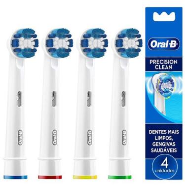 Imagem de Refil Precision Clean Oral-b Original Com 4 Unidades - Para Escovas El