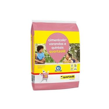 Imagem de Argamassa ACII Externo Cinza 20kg Quartzolit