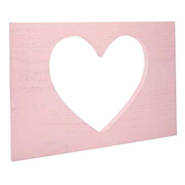 Imagem de Carter's Arte de parede de madeira coração de ouro