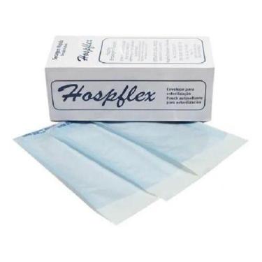 Imagem de Envelope Esteril Auto Selante 07x23 C/100 Un Hospflex, 127/220