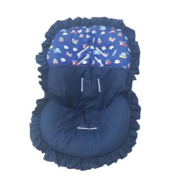 Imagem de Capas de bebê conforto Transporte Azul - Doce sonho
