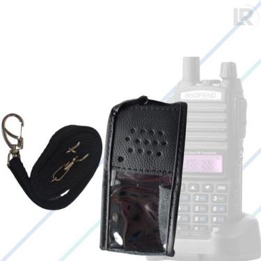 Imagem de Kit 8 Capas Em Couro Para Rádio Comunicador Baofeng UV-82 - CAPAS LELL