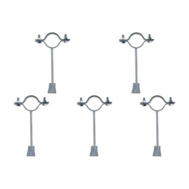 Imagem de Kit C/5 - Para-Raio Suporte Para Tubo Protecao 1.1/2''Cha... - RAYCON
