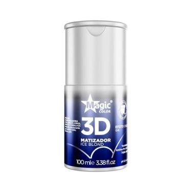 Imagem de Gloss Matizador 3D Ice Blond Efeito Cinza 100ml - Magic Color