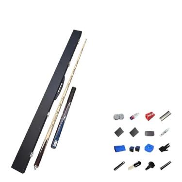 Imagem de Taco de sinuca, bastão de sinuca, bastão de taco de bilhar de bordo canadense, taco de sinuca profissional para esportes de mesa de sinuca, 18 ~ 595 g, tacos de taco de bilhar de madeira (E, 10 mm)