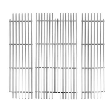 Imagem de Zemibi Grelhas de grelha de cozinha de substituição para Viking VGBQ Série T 76.2 cm, VGBQ 104.1 cm T Series, VGBQ 134.6 cm T Series, modelos de churrasqueira a gás, aço inoxidável, 23,25 polegadas,