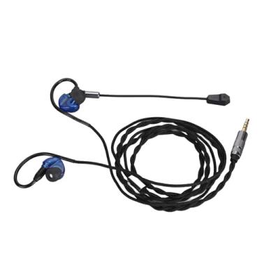 Imagem de Fones de ouvido para jogos Vomeko com microfone, fones de ouvido removíveis com fio de 3,5 mm para jogos para celular, PC, tablet, laptop, fones de ouvido para jogos (Blue)