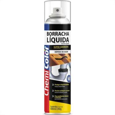 Imagem de Borracha Liquida Impermeabilizante Chemicolor Transparente 400Ml/240G.