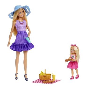 Imagem de Barbie Conjunto Piquenique Malibu e Chelsea - Mattel