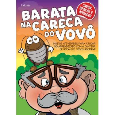 Imagem de Livrão De Pintar - Barata na careca do vovô