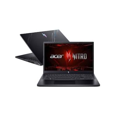 Imagem de Notebook Gamer Acer Nitro V15 com Intel Core i7 de 13 geração, Nvidia RTX3050, 512GB SSD, 8GB RAM, Tela 15.6" e Linux Gutta - ANV15-51-7837