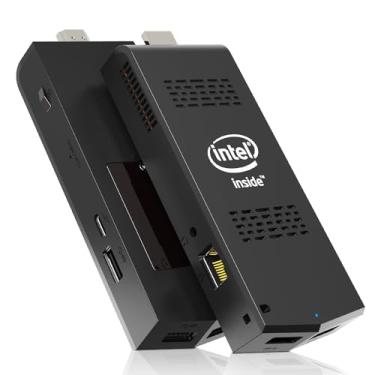 Imagem de AKLWY Mini Pc Stick 8 Gb Ram 256 Gb Ssd Com Celeron J4125 E Windows 11 Pro, Intel Compute Stick Com Suporte Hdmi 4K 60 Hz, Wifi De Banda Dupla 2.4G/5G, Bt 4.2, Gigabit Ethernet, Ligação Automática A