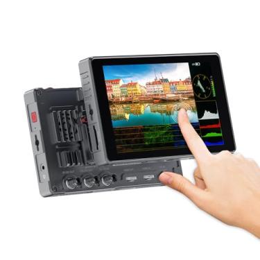 Imagem de FEELWORLD Monitor De Campo De Câmera S7 De 7 Polegadas, Tela Sensível Ao Toque De 1600 Nits, 12G-Sdi Hdmi2.0, Monitor Dslr 4K Com Conversão Cruzada Hdmi E Sdi, Lut 3D Personalizável, Gama De Cores D