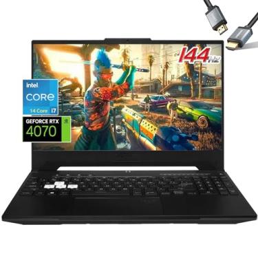 Imagem de ASUS Laptop Para Jogos Tuf F15 Rtx 4070 - Intel Core I7-13620H - Tela Ips Fhd De 15,6 - Teclado Rgb Retroiluminado Rgb - 64 Gb De Ram Ddr5 - Ssd Pcie De 4 Tb - Windows 11 - Thunderbolt4 - Cabo Hdmi