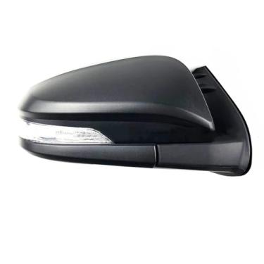 Imagem de Compatível para Toyota Hilux 2015 Esquerda e Direita Acessórios para Carro Espelho Lateral Conjunto Retrovisor Automático Elétrico Dobrável LED Sinal de Volta(5 Wire Right)