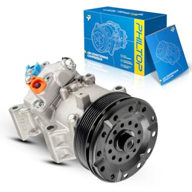 Imagem de PHILTOP Compressor AC 67328 para Corolla 2009-2010 1.8l, xD 2008-2014, Matrix 2009-2010 2012 1.8L, CO 11210C, 11167328, 5512719 Compressor de ar condicionado