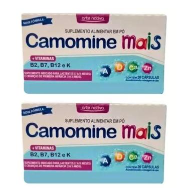 Imagem de Kit com 2 camomine babyc mais 20 cápsulas arte nativa