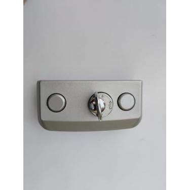 Imagem de Fechadura para porta de vidro de banheiro 1520 WC Hela (Cinza)