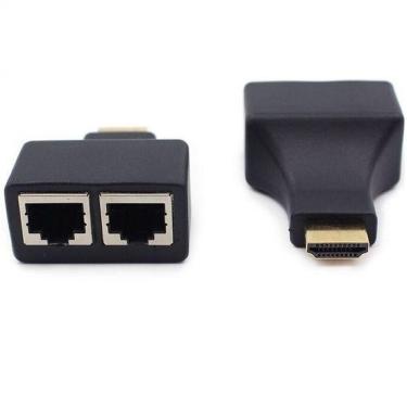 Imagem de Extensor HDMI 3D 30 Metros Via Cabo de Rede UTP RJ Multilaser SE210