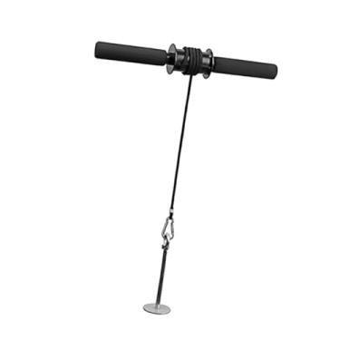 Imagem de oshhni Rolo de pulso Treinamento de força do antebraço de pulso Menino portátil Mulheres treino de fitness roller braço de rolo de força Exerciador
