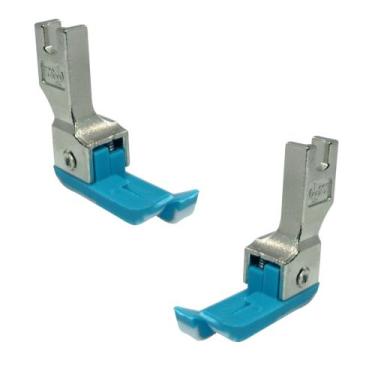 Imagem de Calcador Teflon Para Pesponto  Com Guia 1/32 Reta Industrial - Megatex